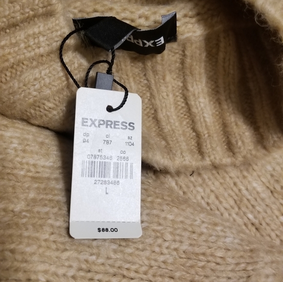 Express X You Mock Neck Sweater Dress - Picture 4 of 4